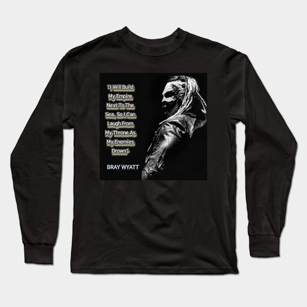 BRAY WYATT Long Sleeve T-Shirt by Light Up Glow 